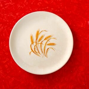 Vintage Homer Laughlin MCM Golden Wheat Salad Plate